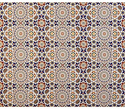 Carreaux céramiques orientales marocains Rabab 30 x 15 cm 1m² belle décoration murale pour salle de bains ou cuisine FL2090