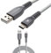 TECHGEAR USB C to USB A 2M Long STRONG Braided Data & Charging Cable for Amazon Fire HD 8 14th/12th/10th, Fire HD 10/Plus/Kids Pro 13th/11th Generation, Fire 7 2022, Max 11 2023, Kindle charger