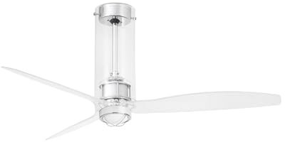 FARO BARCELONA TUBE FAN LED Deckenventilator transparent mit DC Motor 33374-9-