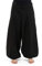 FANTAZIA Pantalon Ethnique Large Bouffant Droit Femme Damh - Taille S au XXXL Noir