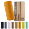 BEIGOLD® Premium Makramee Garn 3mm x 100m - Makramee Orange - Baumwollgarn Mischgarn zum Knüpfen von Macrame - Rope Garn - Makramee-Garn aus Baumwolle für Kunst DIY Handwerk