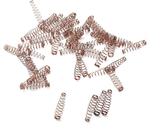 Alnicov 90 pezzi Molle elicoidali Strumenti di accordatura per pianoforte Parti Accessori Molla a forma di torre per pianoforte