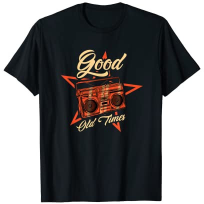 Ghettoblaster 80er 90er Hip Hop - Boombox Ghettoblaster T-Shirt