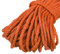 Uiopa Spago Juta 5mm x 10m, Spago Grosso Naturale Corda Canapa Colorato, 3 Fili Corda Iuta per Tiragraffi per Gatto, Artigianato Fai-da-Te, Giardinaggio, Decorazione Domestica (Arancione)