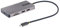 StarTech.com USB C Multiport Adapter, USB C auf Dual HDMI Video, 4K 60Hz, 5Gbit/s USB-A Hub, 100W PD Pass-through/GbE/SD-MicroSD Kartenleser, Reiseadapter/Laptop Dockingstation (120B-USBC-MULTIPORT)