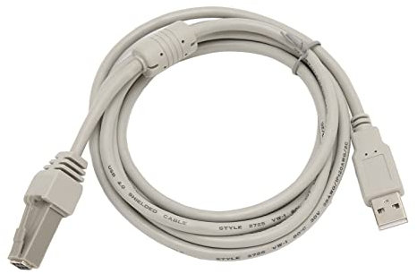 USB-Kabel für Barcode-Scanner, 1,7 M/5,5 Fuß Verlängerungskabel, Ersatz für Plug-and-Play-Barcode-Scanner