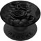 Cute Black Roses Flower Pattern Black Roses Silhouette PopSockets Adhesive PopGrip
