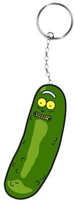 ERT GROUP Schlüsselbund Rick and Morty 040 Green