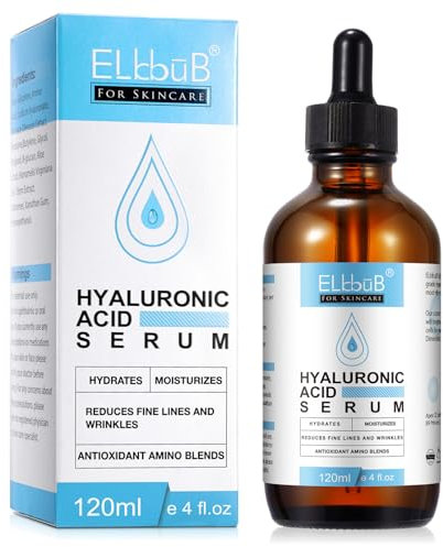 Hyaluron Serum - Anti-Aging Gesichtspflege mit Hyaluronsäure und Aloe - Augenringe entfernen, Anti Aging, Anti Falten, Moisturizer