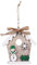 ABOOFAN Holzanhänger des Neuen Jahres Holzanhänger Weihnachten Dekoration Christbaumanhänger Christbaum Holz Schmuck Weihnachtsbaum Holz Schmuck Haushalt Hölzern Anhänger Aus Holz