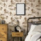 CIAODEKO Monochrome Wanddekoration Chinoiserie Stil Tapete Toile de Jouy Landschaft Wandtattoo Abnehmbare Selbstklebende Aufkleber Möbel Schlafzimmer Wandsticker