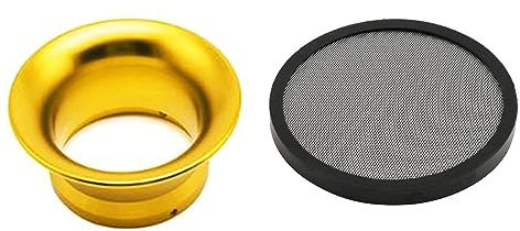 Qaonsciug Reparaturzubehör Passend Für PWM 34 36 38 40 42 Mm Vergaser Luftfilter Trichter Trompete Ansaugwind Horn Tasse