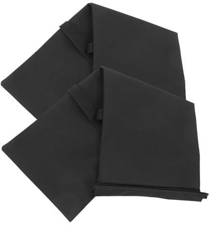 NULYLU 2 Stück Sandsäcke Aus 600d Oxford Gewebe Für Sonnenschirmständer Und Pavillonbeine Befüllbar Mit Sand Stein Oder Erde Mit Robusten Tragegriffen Windstabil Für Garten Und Outdoor Einsatz