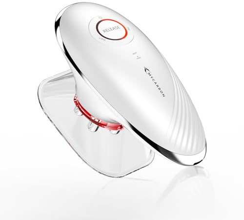 MYCARBON Masseur Anti Cellulite Électrique à Ventouse avec Gel Conducteur Palper Rouler Mode EMS Infrarouge Aspiration Liposuccion Minceur Raffermissement pour Visage, Ventre, Cuisse, Jambes, Bras