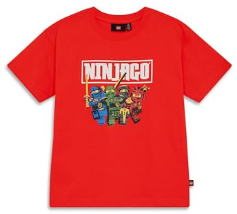 Kabooki LEGO NINJAGO T-Shirt - Red - LWTAFFY 621, red, 134