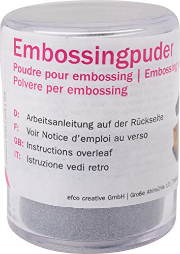 Einbrennpulver für Embossing, 10 g silber