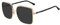 Jimmy Choo ALIANA/S RHL GOLD BLACK 59/18/145 Damen Sonnenbrillen