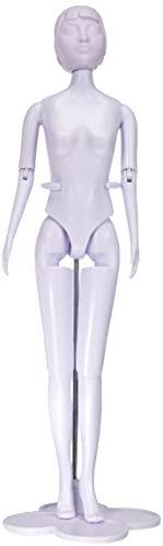 VERVACO Dress Your Mini Schneiderpuppe Mannequin Puppe Bewegliche Gelenke Weißer Kunststoff ca. 29 cm Barbie Zubehör Kleidung Fashion Design Doll Kreatives Geschenk, Kuntstoff, Multicolor, Sortiert