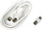 Meliconi ANT2M - Cable de antena de 2 metros, color blanco