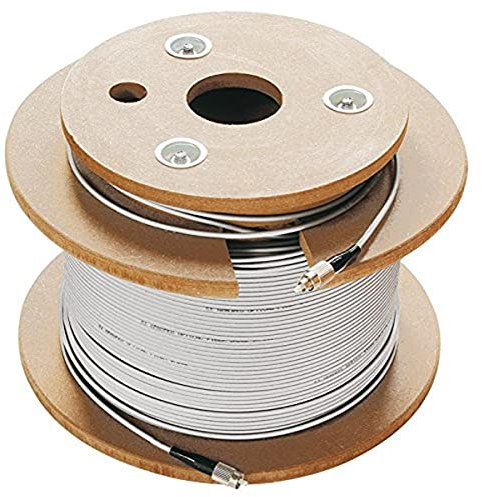 Axing OAK 500-02 Optisches Kabel (500 m) Glasfaser LWL konfektioniert mit FC/PC Stecker