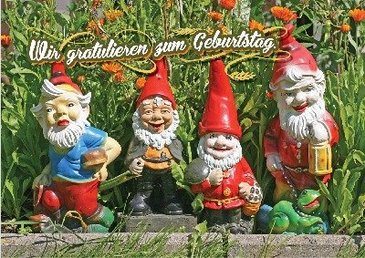 Depesche 3D Foto Medi Klappkarte 001B zum Geburtstag