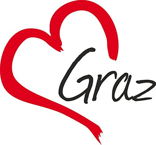 Werbetechnik Sotirios Papoutsis Auto Aufkleber Graz Stadt Österreich ca.9x10cm konturgeschnitten