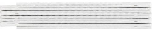 BMI 935990100 W plastic-folding Rule Longlife 1 m, weiß