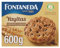 Fontaneda Yayitas Galletas de 5 Cereales con Pepitas de Chocolate, Fuente de Fibra, 600 g
