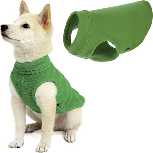 Gooby Hundepullover aus Stretch-Fleece - Warmer Pullover, Hundejacke, Winter-Hundekleidung für Kleine, Große Hunde, Jungen oder Mädchen - Weiche, Super Dehnbare Weste
