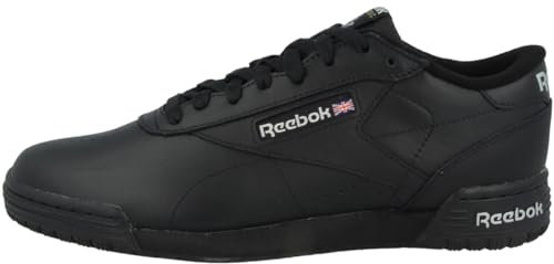 Reebok Men's Exofit Clean Logo Int Shoes Low Non Football, Int Black Silver Silver, 3.5 UK