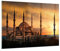 Bilder auf Glas 100x70cm Glasbild Sonnenuntergang istanbul türkei reise Groß Wanddeko Bild im Glas Schlafzimmer Küche Deko Wandbilder Dekoration Wohnzimmer Modern Wand Kunstdruck Art GAA100x70-2846
