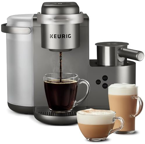 Keurig K-Cafe Single Serve Coffee Maker, Silver