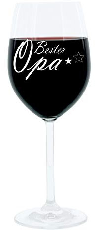Leonardo Copa de Vino 400 ML, Europa, Estado de Ánimo, Cristal con Grabado Divertido Mood Cristal, 22 cm