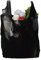 Tezraftaar® 1000 x Vest Style Carrier Bags 8 x 13 x 18, 18mu Black Heavy Duty Plastic Carry Bags for Apparel Shopping Gift Boutique Groceries & Shopping