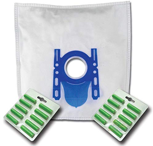 20 x Mr.Clean Staubsaugerbeutel + 20 Duftstäbe geeignet für Siemens VZ41FGALL PowerProtect (Type G All außer VS01) - kompatibel mit Swirl S62 / S67 / S68 / S73 / Y94