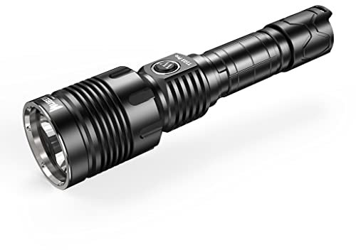 WUBEN T103 Pro Led Taschenlampen 1280 Lumen, 508 Meter Leistungsstarke, 7 Modi IP68 Wasserdich Taktische Taschenlampen, USB Wiederaufladbar Extrem Hell Taschenlampe t für Outdoor Camping Wandern