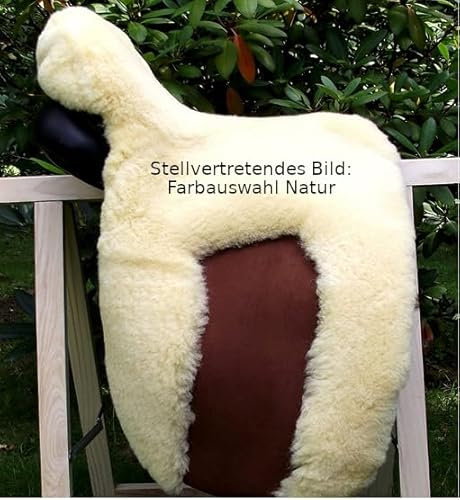 Förster-Fellnest Schöne echt Lammfell Zalea für den Orleans von Philippe Fontaine/Stübben in Vollfellausführung - kompletter Lammfellbezug, Sattelbezug, Sitzbezug