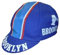 Vintage Team Radkappen - Anti-Schweiß Cap für Stand-Alone oder unter Helm | Team Jersey Outdoor Cap Made in Italy, Brooklyn Blue, Einheitsgröße-M