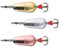 Zebco Premium Trophy Classic Spoon 1 Blinker-Angelköder-Set mit 3 Farben Angeln auf Raubfisch Spinnfisch-Angelset Angelzubehör, Gold, Silber, Kupfer, 16 g