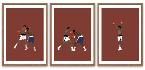 Freyheit | Premium Poster Set | stilvolles 3er-Set mit passenden Bildern im farbigen Comic-Style | DIN A3 oder A4 | OHNE Bilderrahmen » SPORTS IN MOTION « (Worlds Greatest, A4 (21cm*29,7cm))