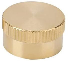 BEALIFE Bouchon de en Laiton Massif en cuivre, Bouchon scellé, Bouchon de Bouteille de Propane de 1 LB, Joint de Cylindre de réservoir de gaz Portable