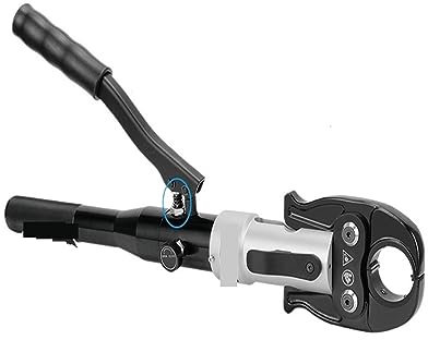 Outil De Pressage De Tuyau En Cuivre Ulique Tuyau En Aluminium Plomberie Tuyau En Plastique Tube Chauffage Sol Outil De Sertissage De Pression pour espace étroit et raccord en cuivre(M12 15 18 22 28mm