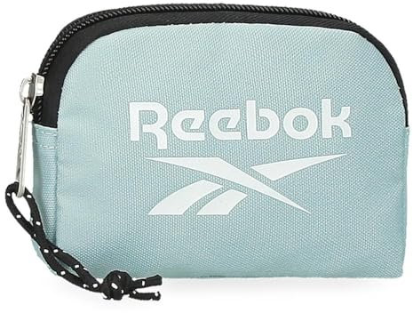 Reebok Boston Porte-Monnaie Bleu 12 x 8 x 2 cm Polyester by Joumma Bags, Bleu, Porte-Monnaie