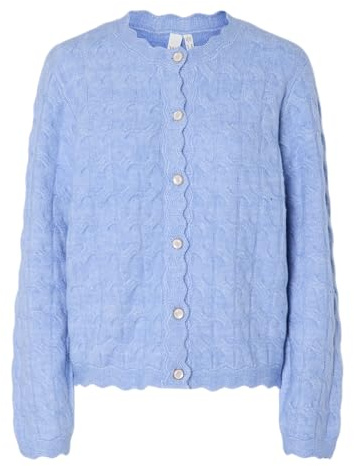 YAS Damen Yasbubera Ls Knit Cardigan S. Noos Yasbubera Ls Knit Cardigan S. Noos (1er Pack)