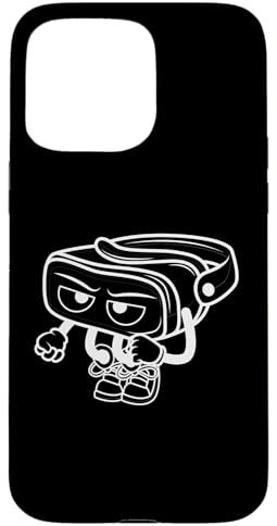 iPhone 15 Pro Max VR Headset Goggles Virtual Reality Futuristic Technology Case