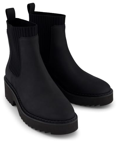 TOMS Women's Millie Fashion Boot, Black, 9 UK