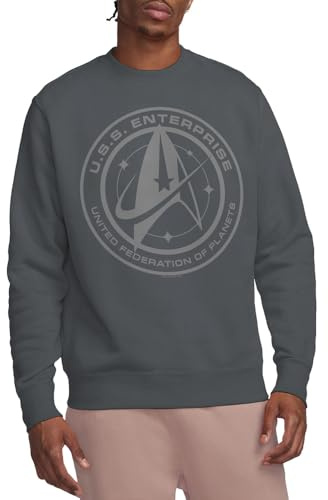 Star Trek: Discovery(Series) Star Trek Discovery Enterprise Crest Crew Sweatshirt