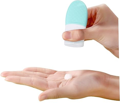 HAPINARY 5 Stück 37 Ml Silikon-unterverpackungsflaschen Nachfüllbare Reisebehälter Kosmetikbehälter Tragbare Flasche Leere Flasche