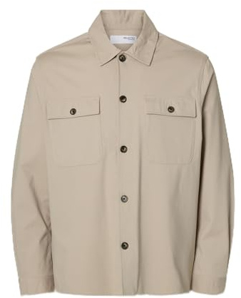 Selected Homme Slhreg Lorent Bi-Stretch Overshirt Noos