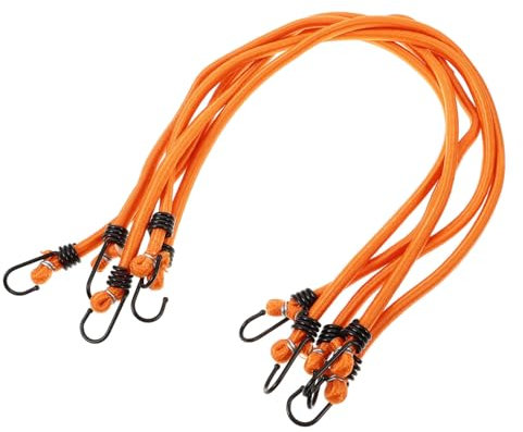 DOITOOL 5pièces Ceinture De Fixation Cordon Élastique Tendeur Pour Chargement Sangle De Transport Sangle De Coffre